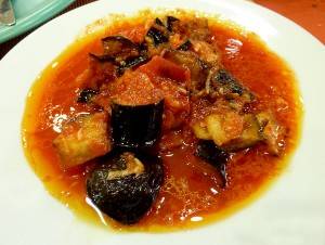 Eggplants stew