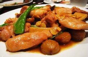 Chicken with chestnuts