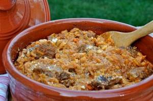 Beef, Pork or Chicken Youvetsi - Meet and pasta casserole 