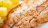Roast fish ladorìgani