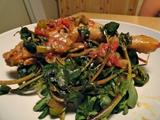 Chicken with purslane