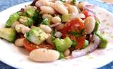 Lima beans salad